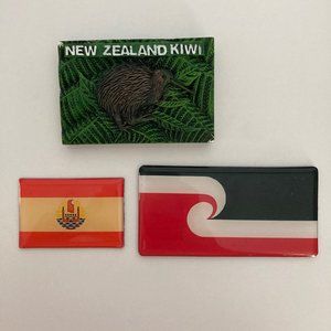 Magnets - New Zealand, Maori, French Polynesia